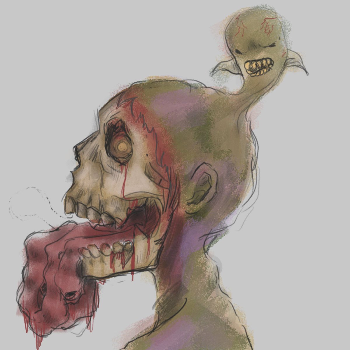 ahztyn's tweet photo. body horror zombie

don't bother anthony he'll give you a mouth full https://t.co/lfS8HJ4nGr