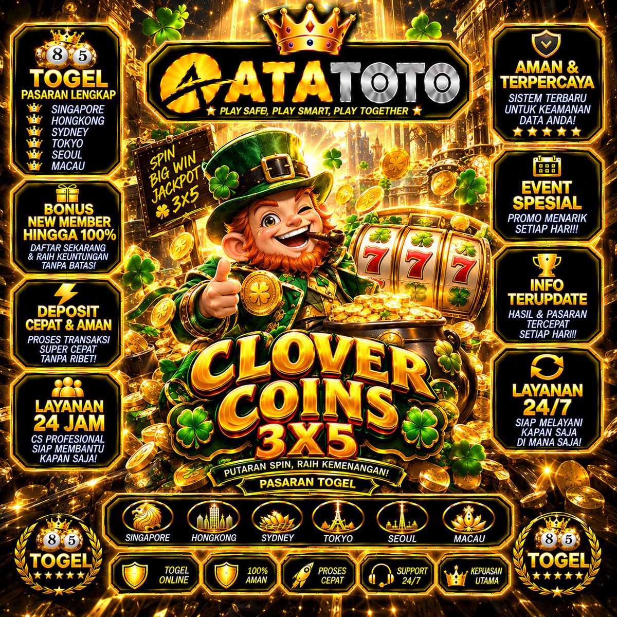 atatotoresmi's tweet photo. Event seru kembali hadir di ATATOTO! Main game online jadi lebih menantang dan penuh warna. Yuk ikut biar pengalaman bermainmu makin beda. 

LINK : https://t.co/g16b4L6Puw

#EventATATOTO #GameOnlineSeru https://t.co/B2sMgOV52f