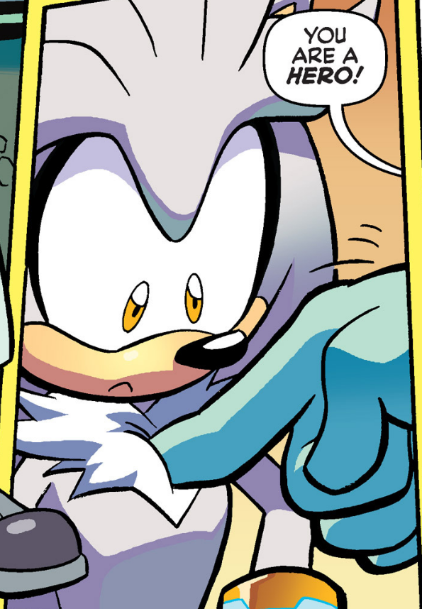 PrettyFluffyBoy's tweet photo. Sometimes characters just poke Silver right in his chest fluff. https://t.co/8a2c9qJJ14
