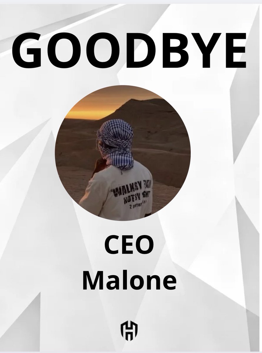 hadeonesport's tweet photo. 📢 ANNONCE — DÉPART  @mxloneftn 

Nous vous annonçons officiellement le départ de MXLO, qui quitte aujourd’hui son poste de CEO au sein de la structure.
Nous le remercions pour le travail réalisé et le temps consacré à la structure, et nous lui souhaitons une bonne continuation https://t.co/QllzZHhARS
