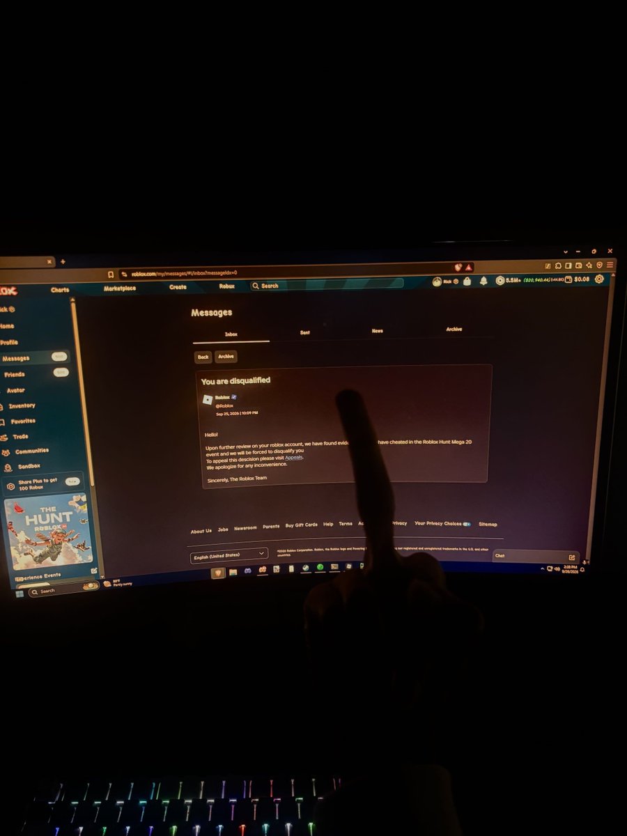 s1mplyrick's tweet photo. #ROBLOX Goodbye. https://t.co/ZX4YGWcpzi