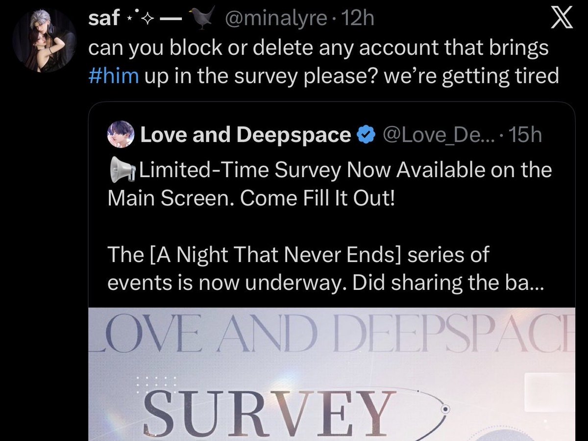 Indylogs's tweet photo. @minalyre Honey. It’s a game. It’s not that serious to affect your experience online. Block and mute; like I’m doing now. https://t.co/977ln3VGF3