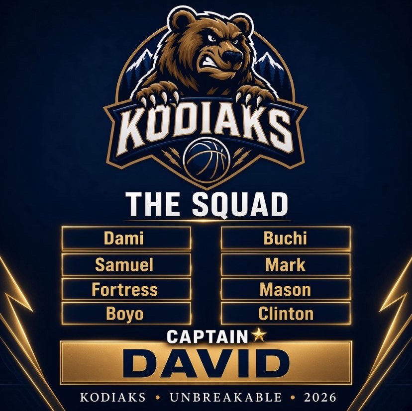 CUHOOPSHDQ's tweet photo. TEAM ROLLOUT: KODIAKS 🐻

Built for the wild. Made to dominate.

The KODIAKS are coming in with one thing on their mind — dominate. 🏀🔥

No hiding. No running. When the KODIAKS step on the court, you better be ready for a fight.

The hunt begins. 👀🐻

#CUBasketball #CUBL https://t.co/774ybvZZPE