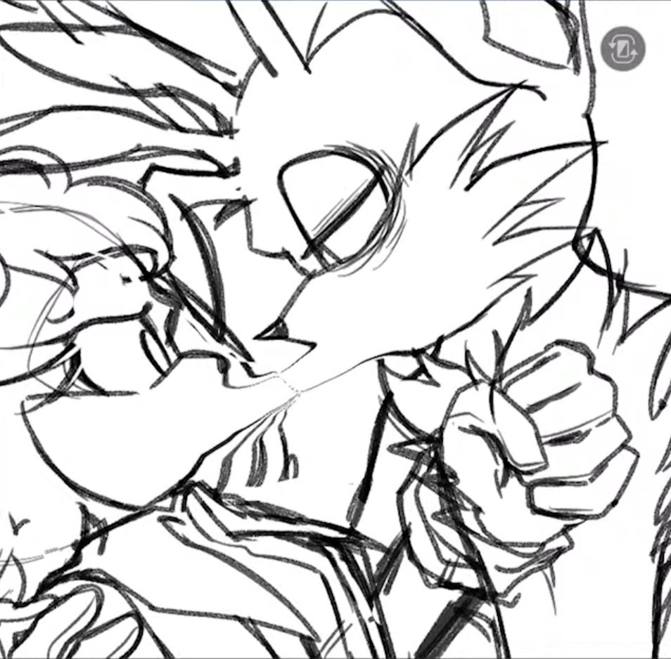 microwave_barry's tweet photo. @MercyBhk I'm here to thank you for the live stream and for this incredible art. And also to remind those who were watching that they kissed, lol. https://t.co/1rYzUuPBjT
