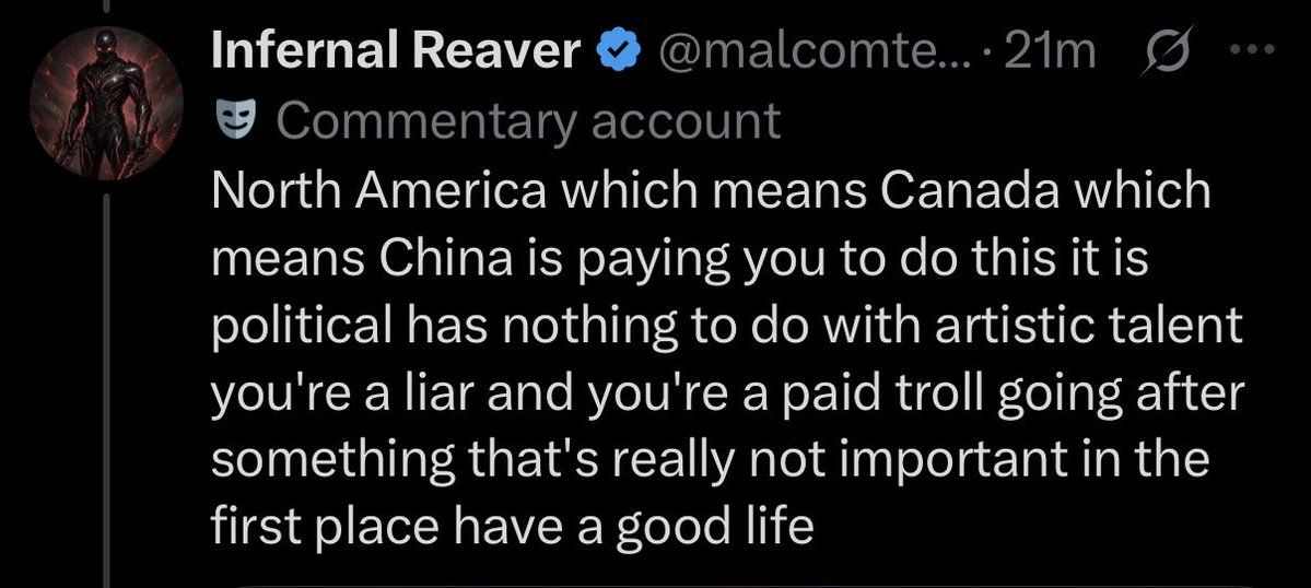 AISlopCallout's tweet photo. AI glazer has truly lost his mind. AI psychosis at its finest.

There is no conspiracy, there is no need for a tinfoil hat, there is no political agenda.

I am ripping on AI glazers because they’re bootlicking a-holes that are attempting to cut us out from the creative process. https://t.co/R92BIMOW0X
