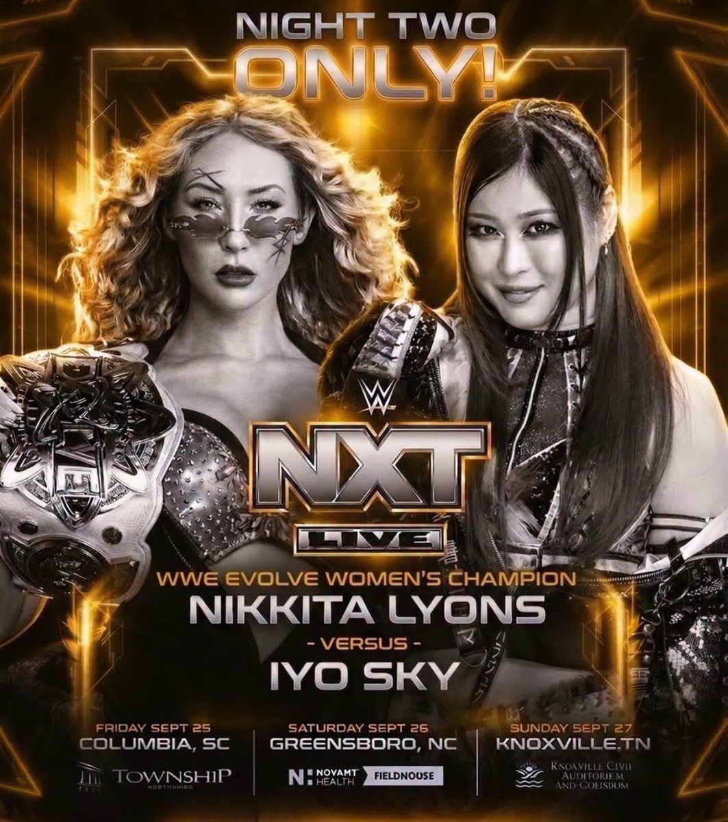 Iyo_SkyWWE's tweet photo. Tonight!!!!!🤩🔥🔥

#WWENXT https://t.co/A3tufRP9xg