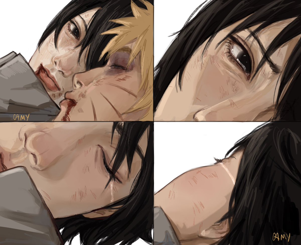 camy_mint's tweet photo. this narusasu scene broke my heart https://t.co/xXI8jseSYv
