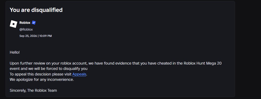 Ca1cent's tweet photo. Alright thanks roblox :/ https://t.co/wjy2RzxDWY