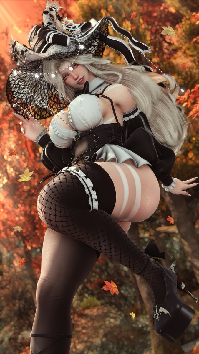 whiteusagi_xiv's tweet photo. Must be the season of the witch. ~ 🍂

#gposers #gpose #ffxivscreenshots https://t.co/CLjoYznQ0J
