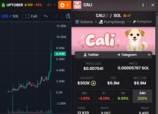 1ara0x's tweet photo. I told you it was just a matter of time before people would notice solana:8k4sBtEeK4pf26noKqApv8NBTnuSJcbdwpKYknk5PbAA. We have the mother of @elonmusk interacting with Cali and receiving donations through solana:98kfF7rmsg1QDUEoCqNE7g7M1FdrTt92TEp2CLzypump platform. Primed for $30m. 

Musk family pets always do billions, don't forget that.