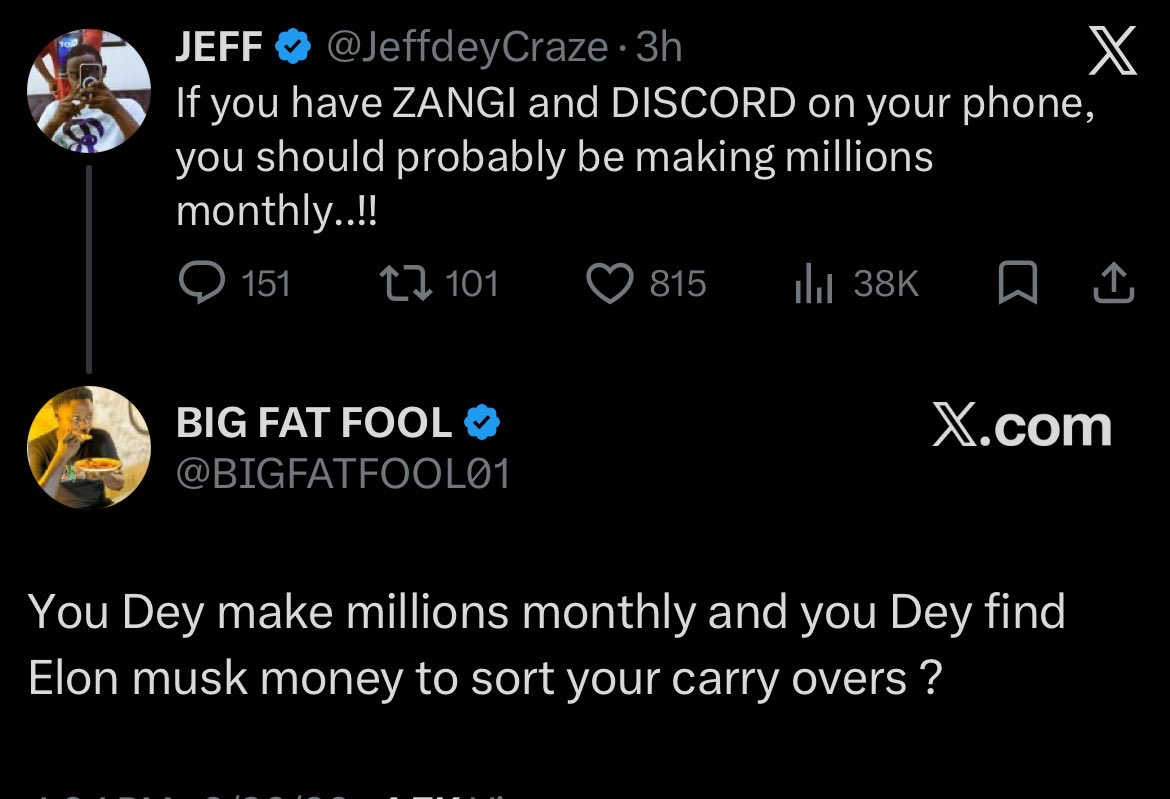 Dynamic_Adam's tweet photo. Una Dey talk oo 😂💔 https://t.co/bSMDVUmtAJ