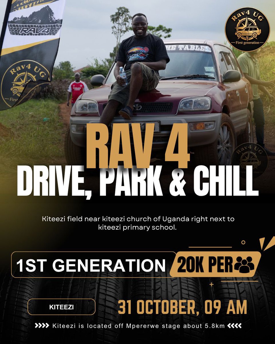 RAV4_UG's tweet photo. The big event is here. Be there or be no where https://t.co/WuUuz10L0p