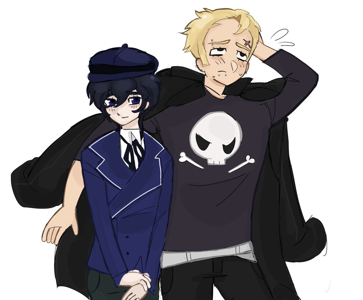 lacestiel's tweet photo. matching piece hehe..  #persona #p4g #kannao https://t.co/mF1ju8russ