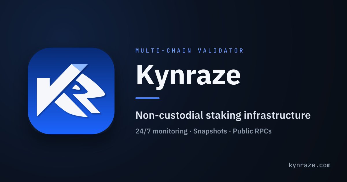 Kynraze's tweet photo. Kynraze has a new logo. https://t.co/IxNiK1GTI1