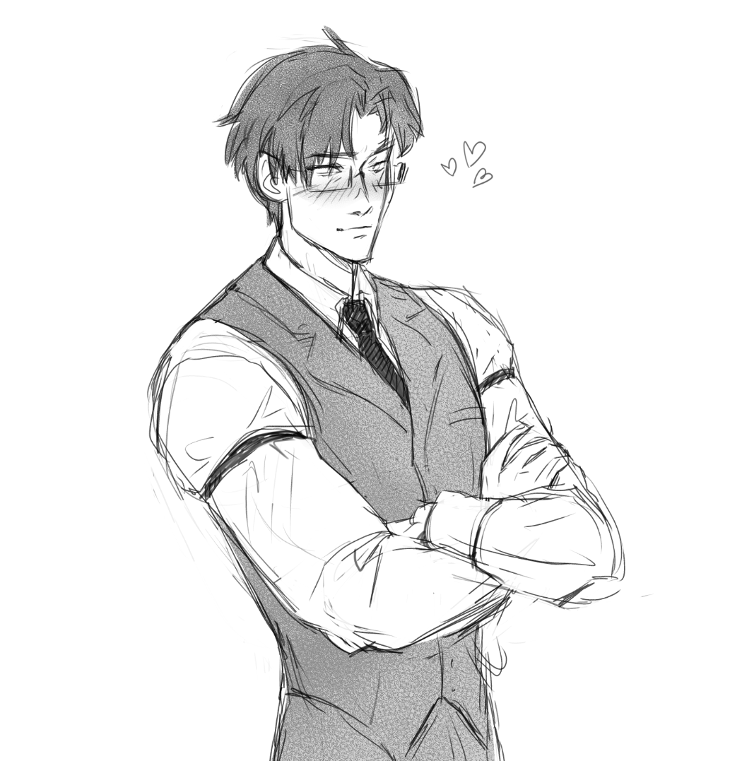 serenasketchess's tweet photo. i don't draw him enough, but i really love zayne 🥹❄️
#lads https://t.co/zLKPF1NoJo