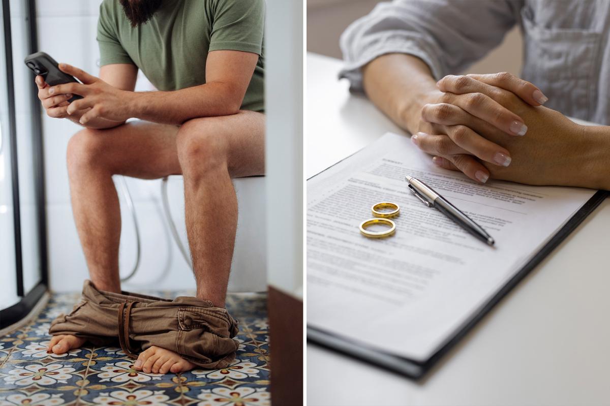 nypost's tweet photo. Crappy husbands: Divorce expert insists men are 'weaponizing pooping' https://t.co/l3prEU65TY https://t.co/OpBKSbHO25