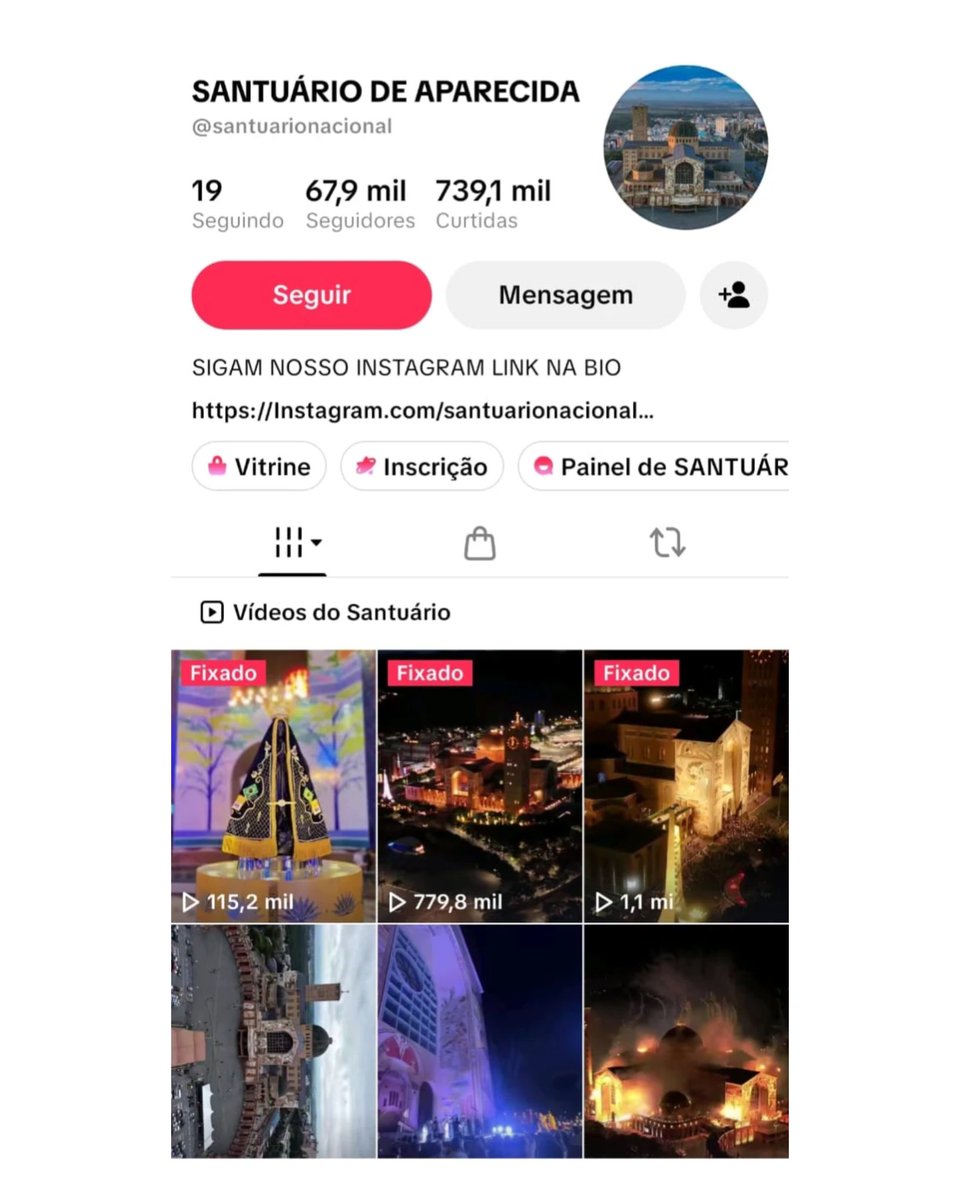 lazarorosa25's tweet photo. 🚨 Olha o nível do absurdo! Flávio Bolsonaro e André Mendonça CENSURARAM até posts de perfis dedicados ao Santuário de Nossa Senhora Aparecida. Isso sim é ditadura e ataque aos cristãos. 

CATÓLICOS CENSURADOS
RESPEITEM NOSSA PADROEIRA https://t.co/7cWxdcUrnF