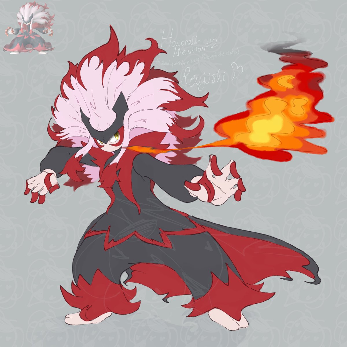 LVVEDBVG's tweet photo. Second honorable mention because I'm starting to really like this Pal!!! #Palworld #PalworldArt #PalworldFanArt #FanArt  #Renjishi https://t.co/6lL3lEGkUs