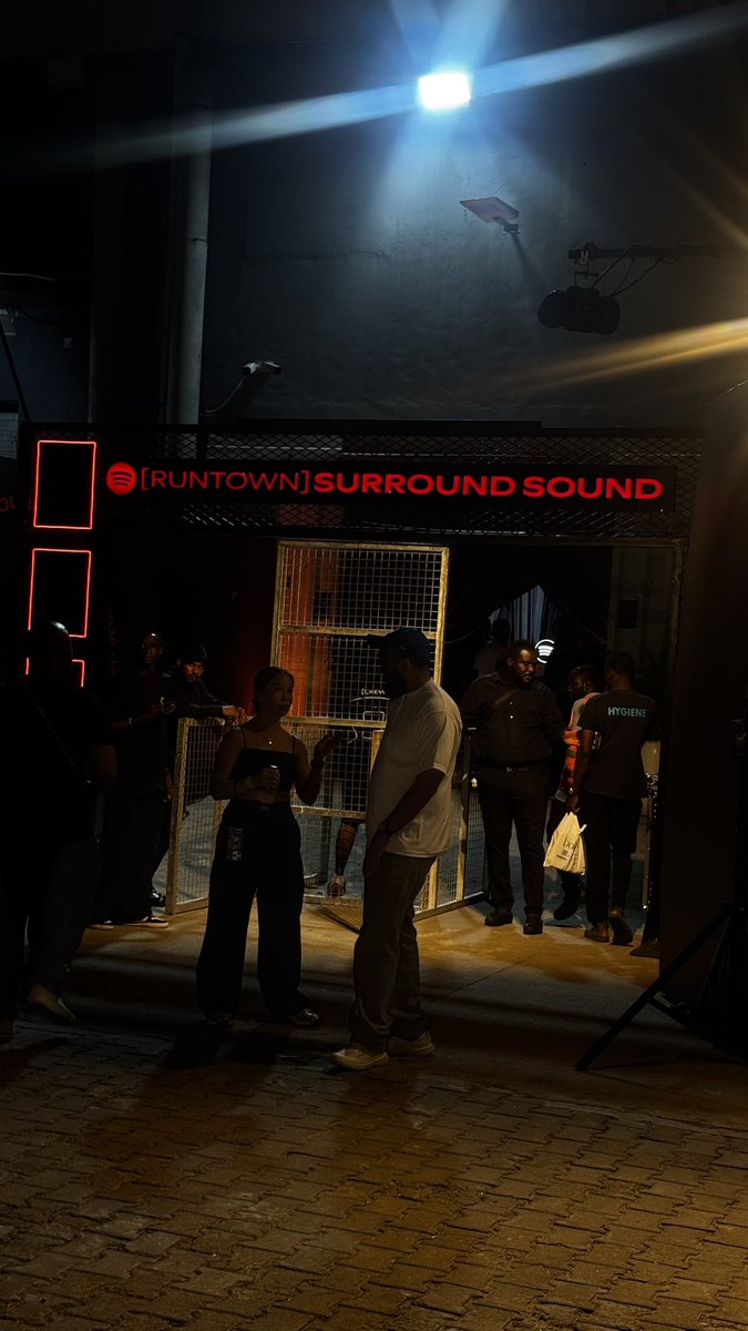 Vic_Triumphant's tweet photo. We’re live at @SpotifyAfrica  surround sound concert!! https://t.co/yLNrx95dl6