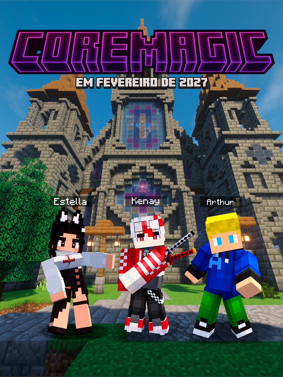 coremagicSMP's tweet photo. Finalmente todos prontos

@EstellaVTUBER_ @oKenay__ @AHellsing13 

#coremagic #smp #rp #minecraft https://t.co/8mXCnfVWpO