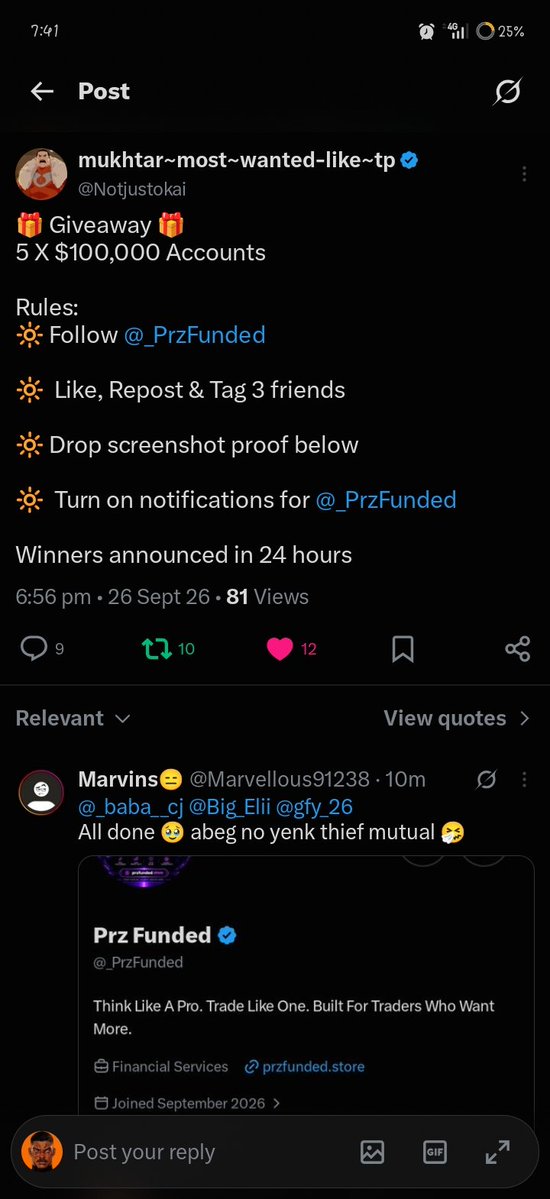 scarface_chain's tweet photo. @Notjustokai @_PrzFunded All done

@tradewithgold_ @DemetriusRO6 @Fx_priest1 https://t.co/7i9ugzD30D