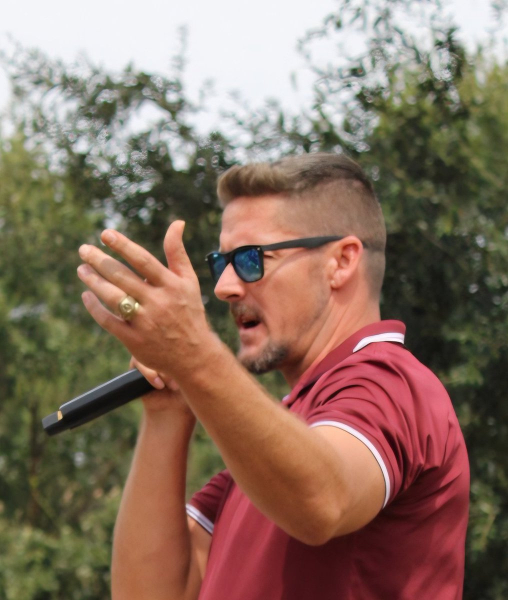 roymayforcs's tweet photo. When Aggieland Against Als calls, you answer. 

Honored to lead a yell at today's event with good people, ice buckets, and a cause that deeply matters. 

If you want more information about Aggieland against ALS - check out their website here: https://t.co/sGmI3brJgl. https://t.co/ke4sYhphp7