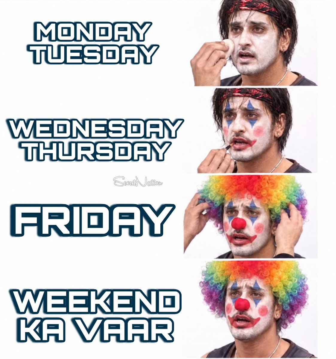 ScoutNationn's tweet photo. Qazi the Sore Looser 🤡

#QaziTaukeer 
#Bigboss20
#BB20 https://t.co/aoUcej068E