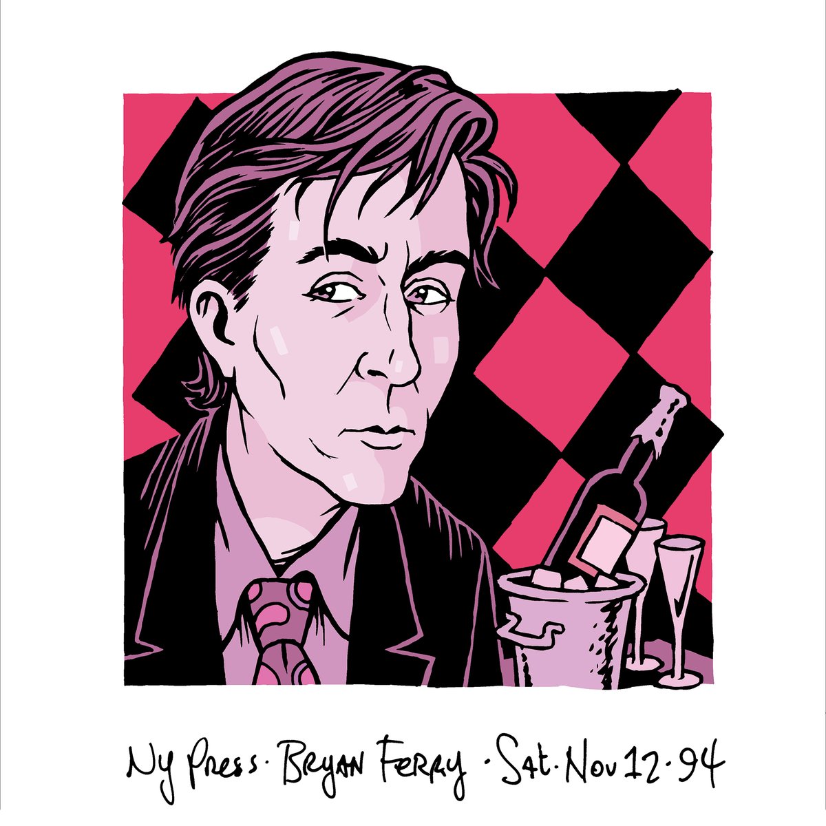 DethwurmLLC's tweet photo. Bryan Ferry, born September 26, 1945

"Bryan Ferry," illustration by @danny_hellman for New York Press, 11/12/94

#illustrator #illustration #comix #comics #nypress #newyorkpress #roxymusic #Music #popmusic https://t.co/LNZtxRCzpN