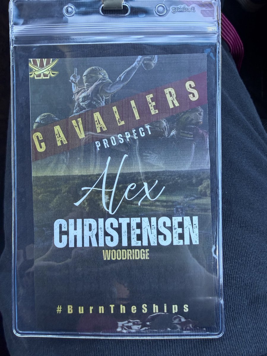 AlexChrist2027's tweet photo. Thank you so much to @WalshUFootball and @Coach_Ferback for inviting me to Walsh this weekend to watch them play and bring home a big dub over Ashland! Go swords ⚔️ https://t.co/JhFMDIM9dG