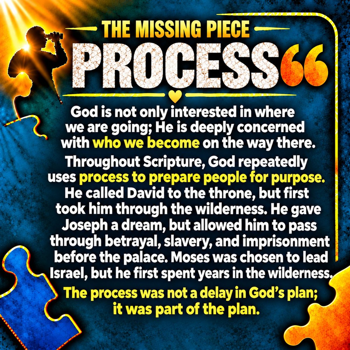 Daaniel_AKANDE's tweet photo. God is not only interested in where we are going; He is deeply concerned with who we become on the way there. https://t.co/UOst18Cy44