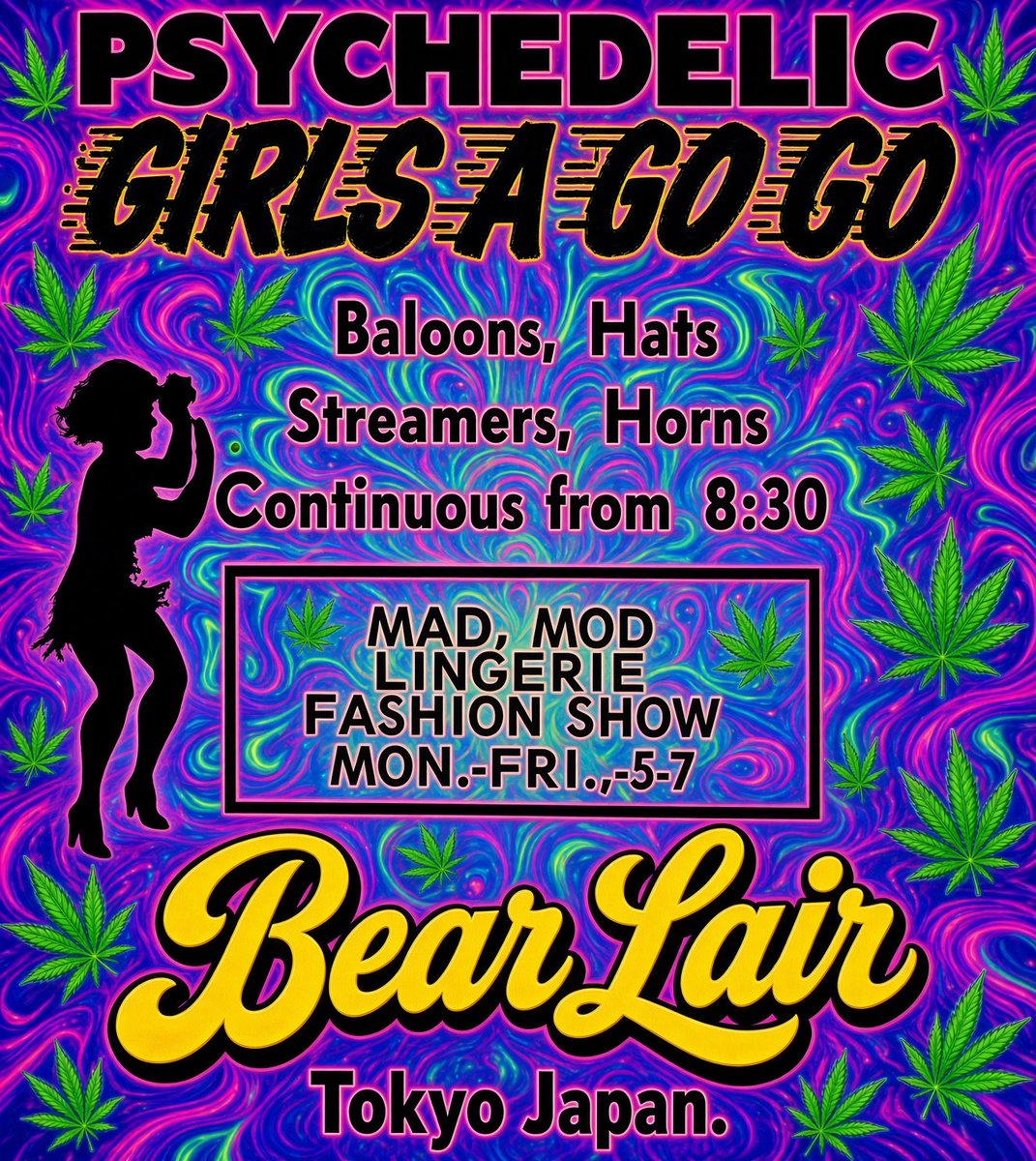 davidchiarelli's tweet photo. ๐๐ป๐ป๐๐ป Get #HighAF and party with ๐งธ #TheThreeBears ๐งธ & #AikaAndMika ๐ฏ at the โจ #AI #BearLairClub, โจ Tokyo, #Japan! โค๏ธโ๐ฅ๐จ๐๐ป๐ฏ๐ต๐๐ป๐จ https://t.co/uXPlMHkpkR