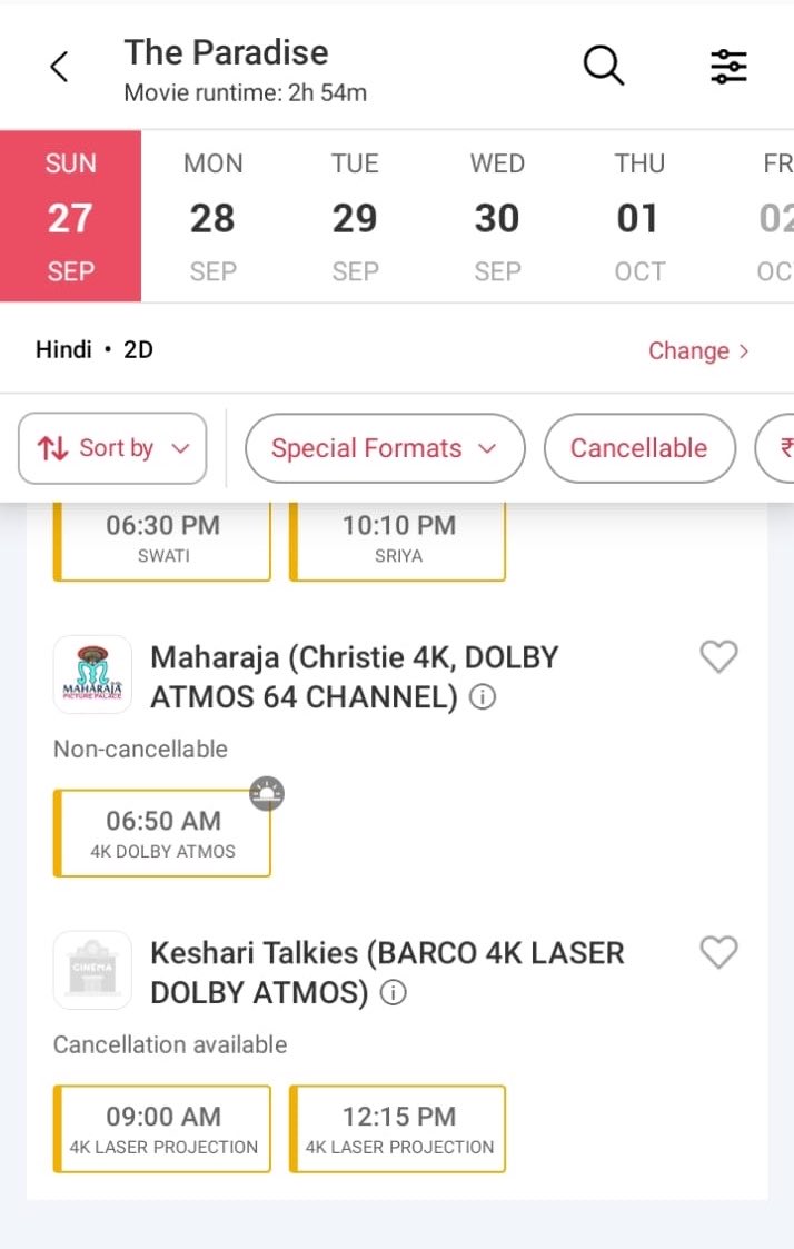FanDeverakonda's tweet photo. Hourly trend and daily gross balance cheyali ani corporate bookings in complete remote areas in Bhubaneswar
 
#TheParadise https://t.co/LCsXxcasY4