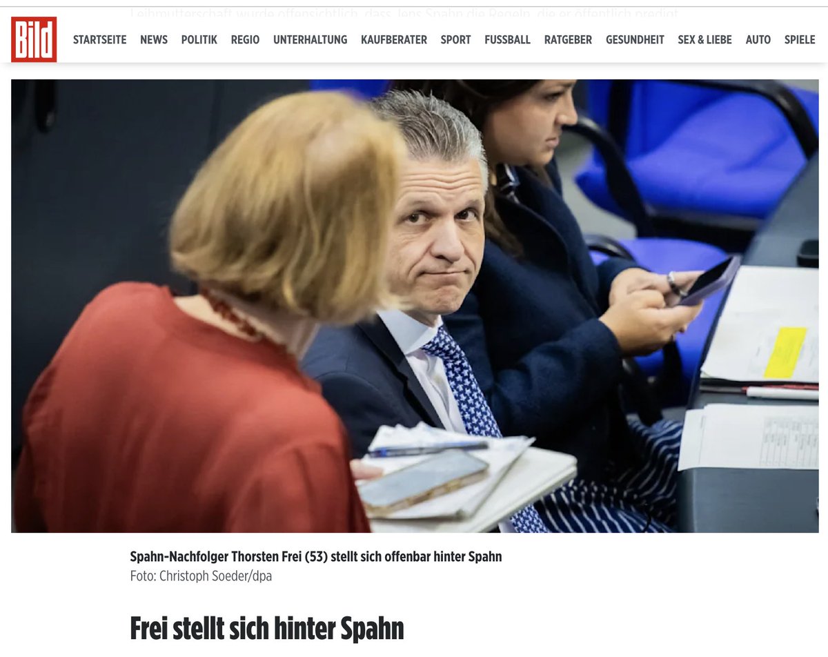 svenbeau's tweet photo. Friedensrichter Frei
#Spahnclan #CDUfährtDeutschlandandieWand https://t.co/lERdiI7Fzn