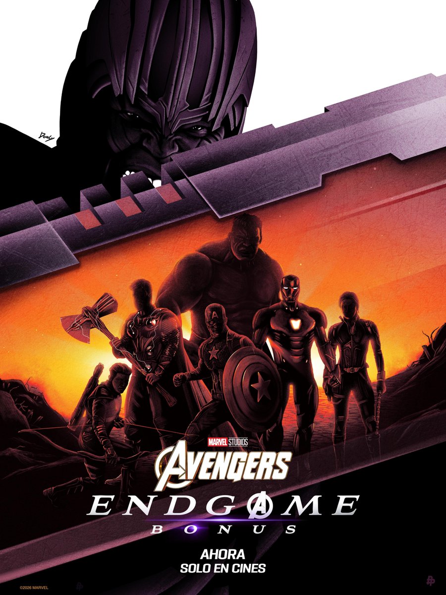 MarvelLATAM's tweet photo. Vive la experiencia en el cine con #AvengersEndgame: Bonus. Ahora, solo en cines.

🎨 Ilustración: @Doaly 

🎟️ ¡Tickets disponibles en el link en bio! https://t.co/HYmxTT5oOR