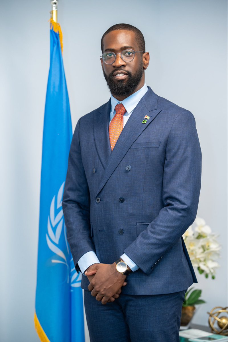 RoystonAlkins's tweet photo. #UNGA2026 #81st #Guyana #UN 🇬🇾 🇺🇳 https://t.co/IPWNbiabRW