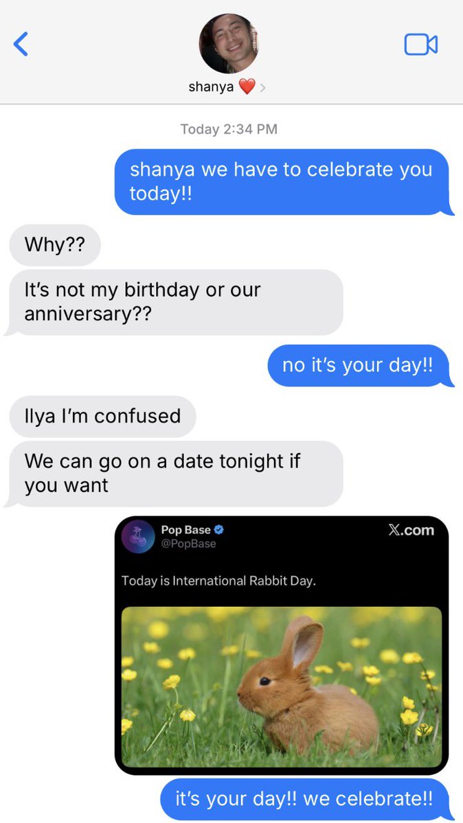 onherowntour's tweet photo. mini #hollanov text fic

ilya finds out what day it is 🐰 https://t.co/jO6xEUlG4t