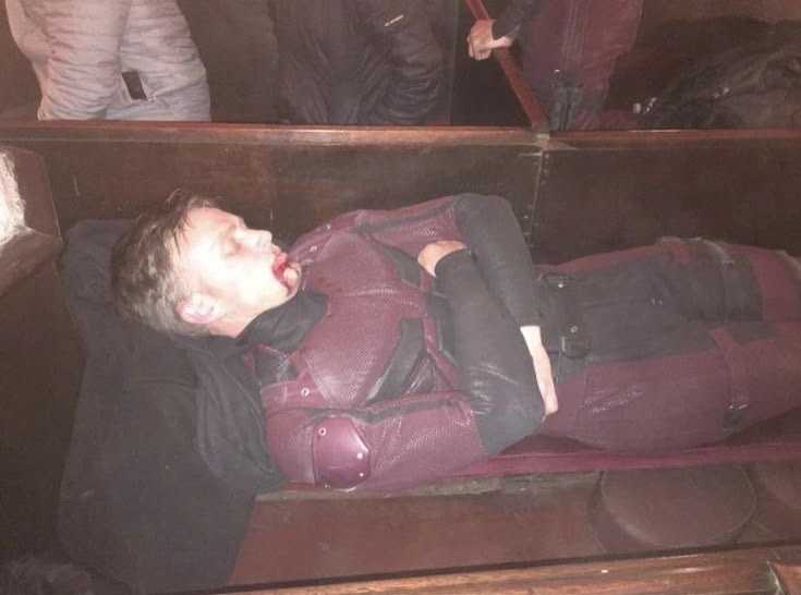 bullseyearmpits's tweet photo. tummy full laying in his coffin https://t.co/g05c8I1XRh