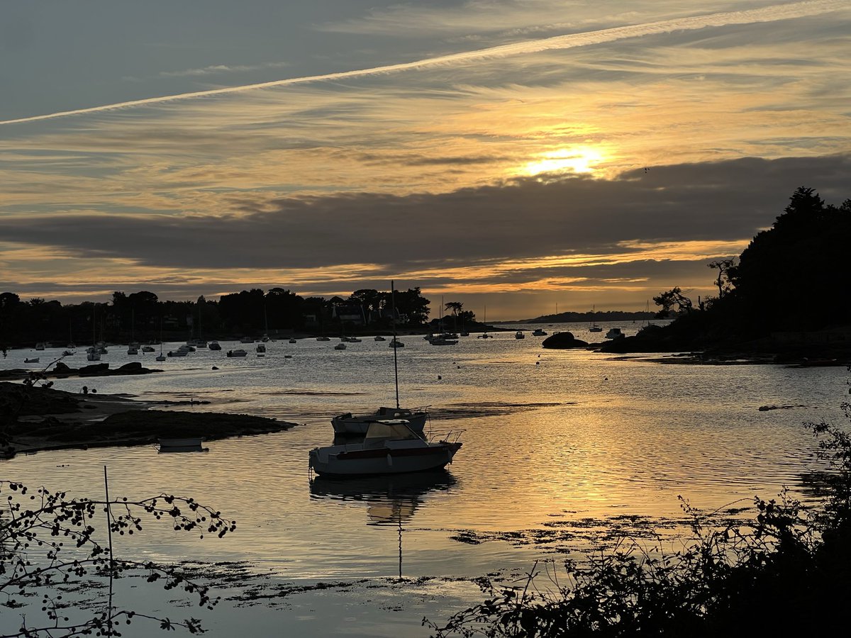 beuzec's tweet photo. L’heure dorée 🤩
Au bout de la rue 
#Bzh #sunsetphotography https://t.co/MqupKvJ3qY