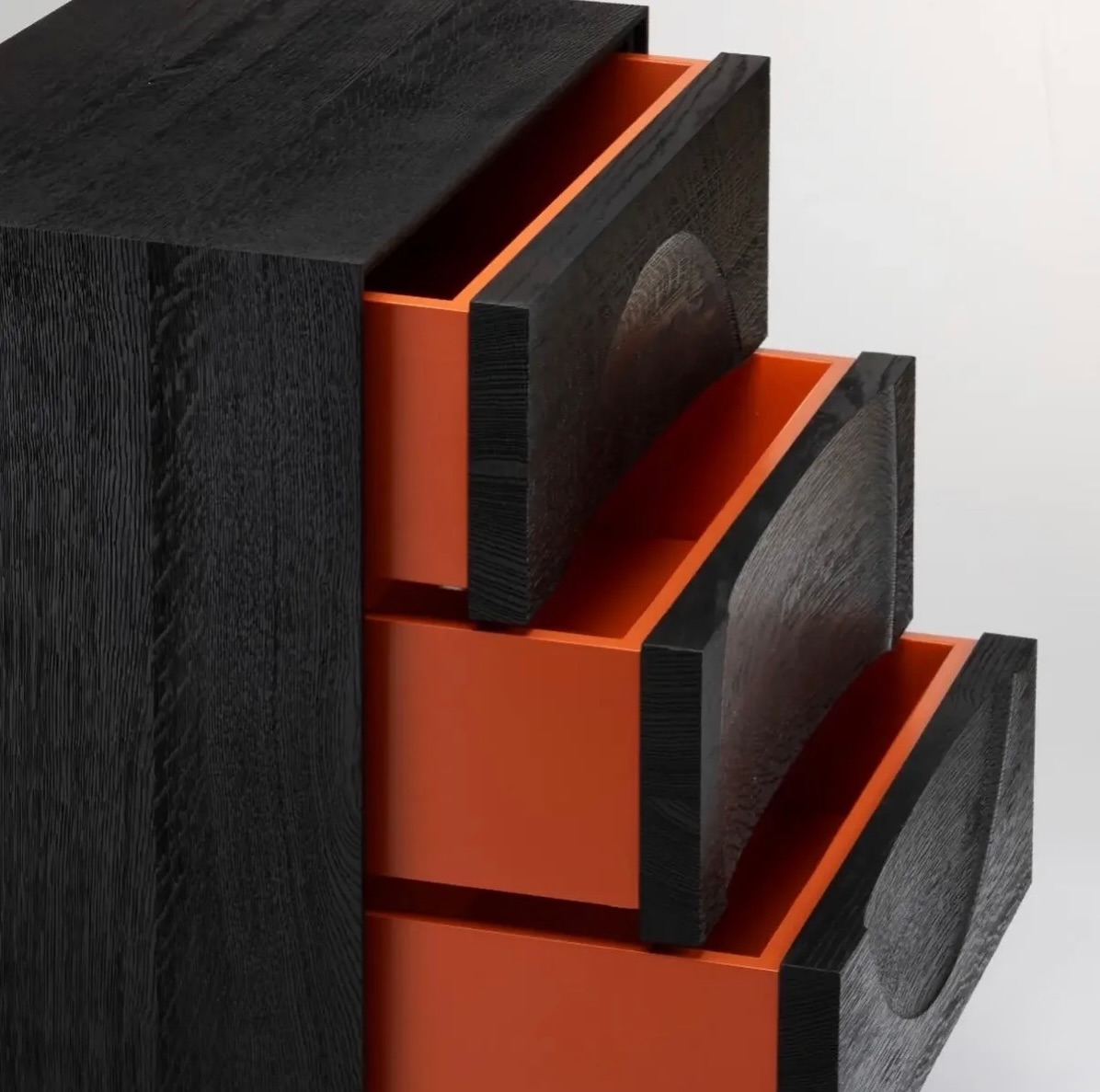 sofiahallfch0at's tweet photo. Luna e Sole — Where opposites meet. Black and orange, shadow and light, interior and exterior. Sculptural forms and unexpected proportions reveal a striking balance between what is seen and hidden. More than furniture: a dialogue between opposites. https://t.co/cYg8WoiDFi