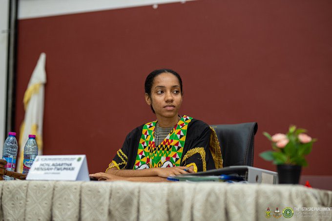 InsideKnust's tweet photo. Congratulations to DR. AGARTHA MENSAH TWUMASI! 🎓🦷👑👏🏽

A remarkable journey of academic excellence, leadership, and dedication! 🔥

She served as the Speaker of the 5th HESA Senate, the General Secretary of Kath1 JCR, and the Deputy Speaker of the 16th KNUST SRC — all while pursuing her demanding journey as a dental student. 🦷📚

Balancing academics with multiple leadership responsibilities is no small feat. Today, we celebrate not just a graduate, but a leader, trailblazer, and an embodiment of excellence! 👑✨

Congratulations, Dr. Agartha Mensah Twumasi! 🎉🥂 Your achievement is truly worth celebrating! 🦷🎓🔥