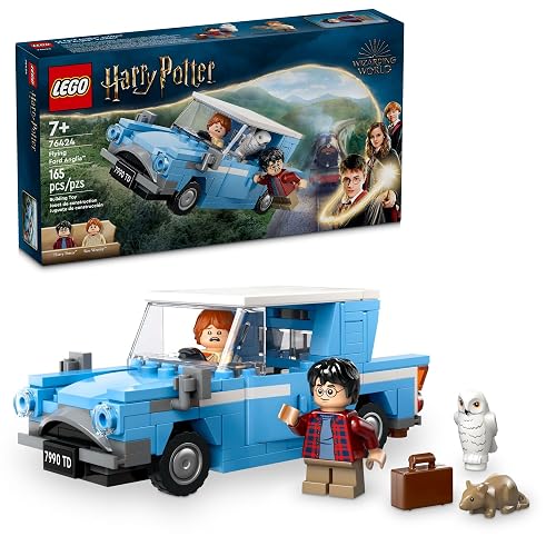 punker308's tweet photo. I just received LEGO Harry Potter Flying Ford Anglia, Buildable Car Toy with 2 Minifigures for Role Play, Fantasy Playset for Kids, Harry Potter Car, Gift for Boys, Girls and Any Fan Ages 7  from garydaniel_76 via Throne. Thanks! Now do it again https://t.co/tbmHUQbQEm https://t.co/G5zhKUGsDB
