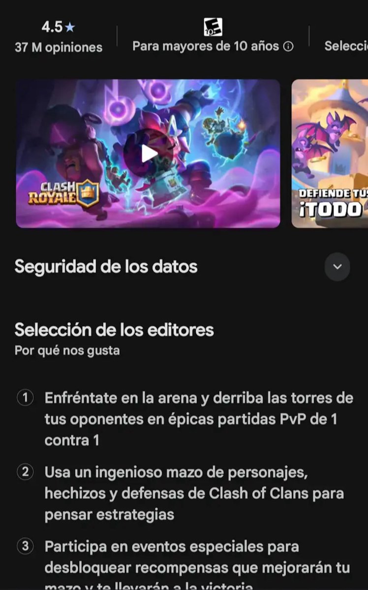 vidal_morales's tweet photo. @Dcmat La PlayStore se los filtro antes 🤦 https://t.co/LVYvXt7cMk