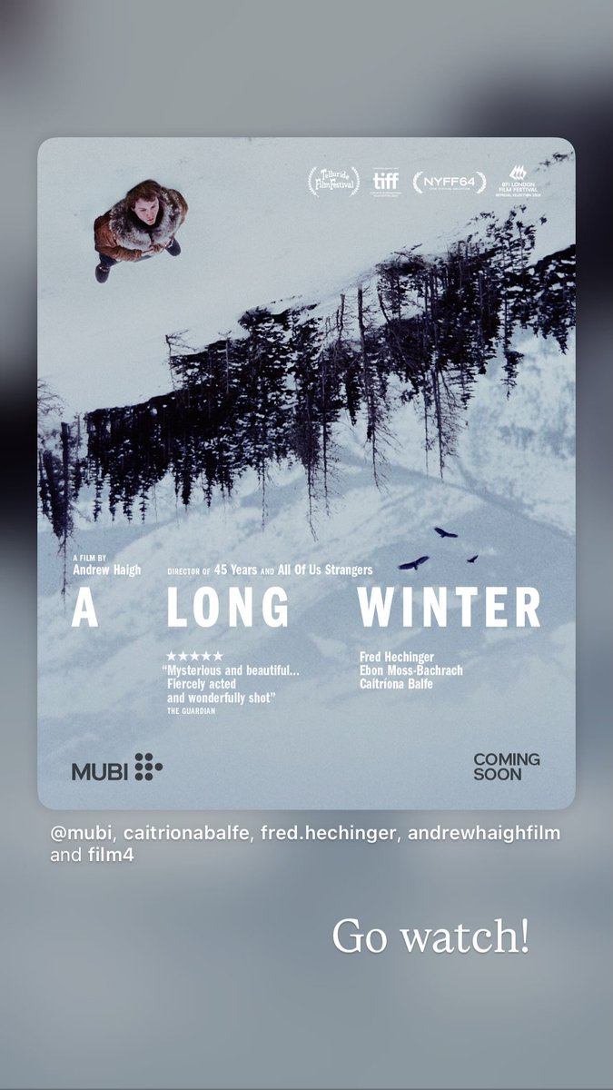 kconnorupdate's tweet photo. michael gandolfini and noah centineo post about "a long winter" on insta story

the film's cast includes kit connor and d'pharaoh woon-a-tai, their "warfare" castmates https://t.co/BnCDsFuBpv