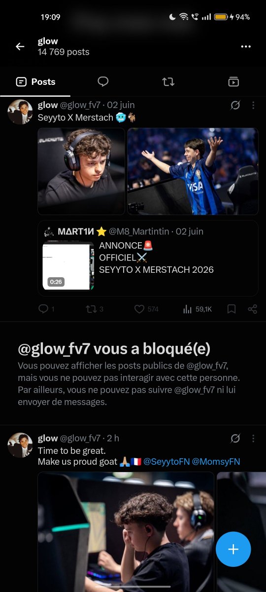 lsdraxv1's tweet photo. @Moyy76 @glow_fv7 @lyost_esport @MomsyFN Ahahahaha cette salope il m'a bloqué mais depuis taleur je le vois faire des tweet en critiquant koyota alors que c'est le mec le plus Gentil de la lan il a juste la haine ce fdp https://t.co/jMNvqOP1pJ