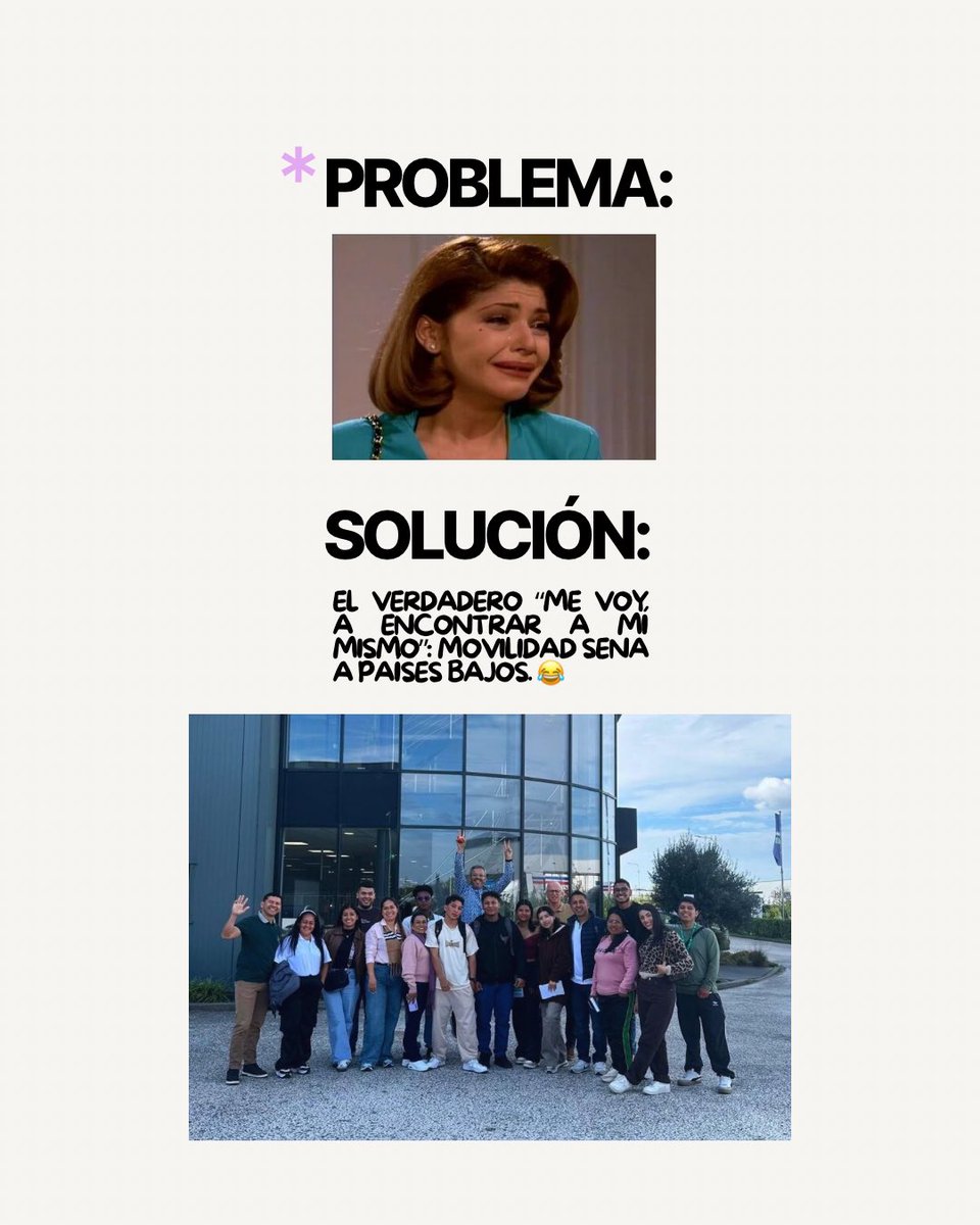 SENAComunica's tweet photo. Ellos se atrevieron a dar el siguiente paso. ✈️🇳🇱
Hoy, un grupo de aprendices del SENA está en Países Bajos aprendiendo sobre producción hortícola, innovación y nuevas tecnologías para el campo.

¿Y tú, ya estás listo para vivir una experiencia internacional? 🌎

Pregunta por las ofertas de movilidad.

#MovilidadSENA
