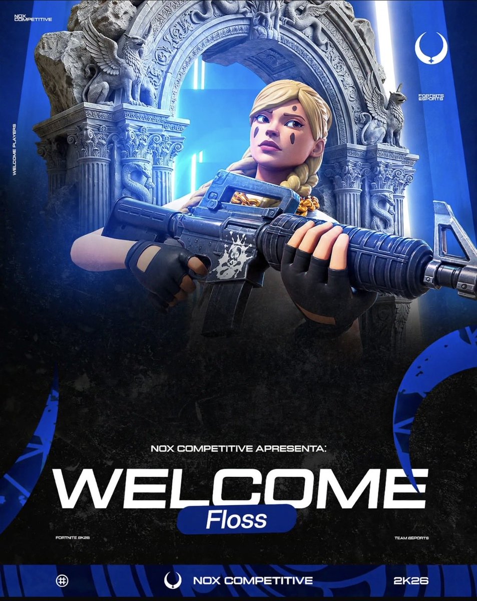 NoxCompetitive_'s tweet photo. Bem-vindo a família, @Flxssfv!

É com muito orgulho que anunciamos nosso mais novo player para o competitivo.

Confiamos no seu potencial e sabemos que vai representar a NØX com tudo!
 
#NyxLegacy https://t.co/CBgyiv9r7R