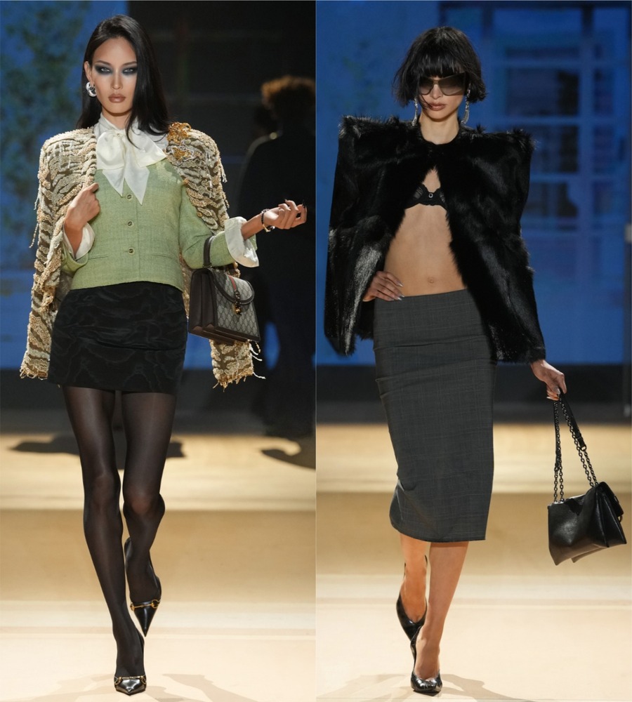fashionpressnet's tweet photo. グッチ(GUCCI) 2027年春夏 ウィメンズ&amp;メンズコレクション - https://t.co/QX1PSMvkrN https://t.co/pGTbnHwbbm