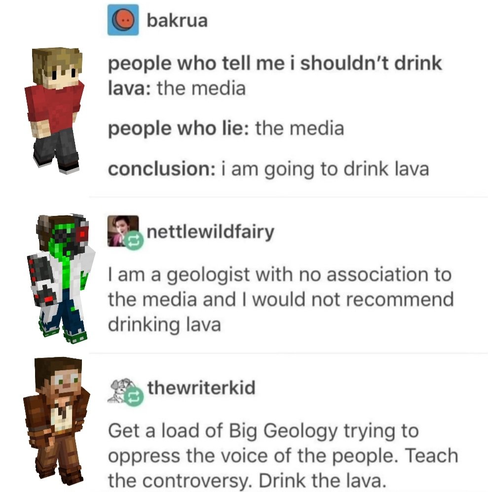 Charred_Cinamon's tweet photo. @HermitTumblr I love these three https://t.co/QFVxRwjxfA