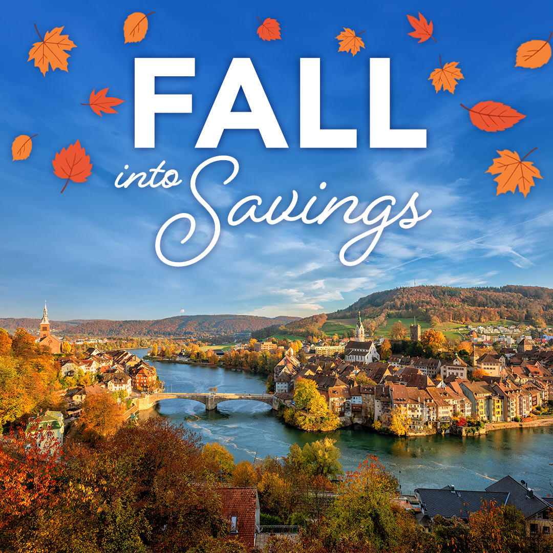 Myovacations's tweet photo. 🍂  Colorful leaves or tropical breezes? Spend fall your way with Fall Into Savings. Save on cruises, resorts, tours, rail adventures, and more when you book by September 30! (970) 658-1165 https://t.co/nMFSascq72