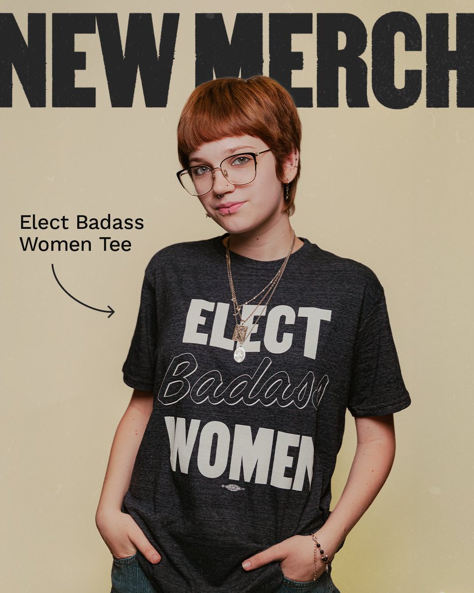 emilyslist's tweet photo. Gearing up for Election Day? You'll definitely need some of our new merch! Every purchase helps women WIN this November. Get yours now! https://t.co/kN1bF7KWj9 https://t.co/YPorC4kU1D